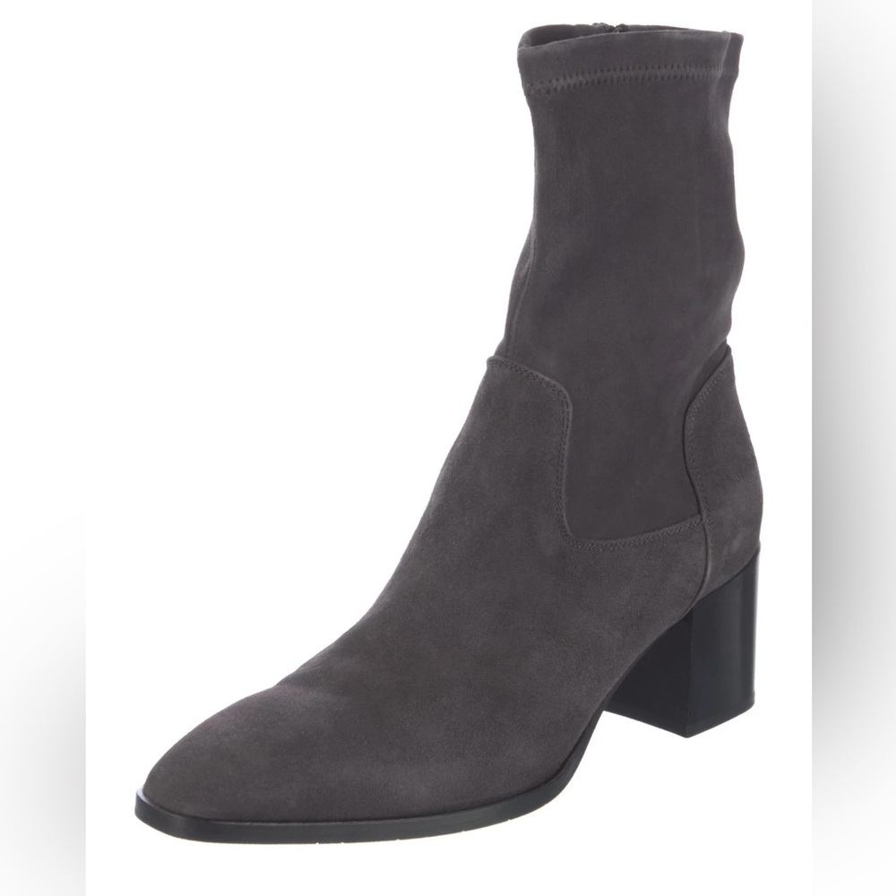 Aquatalia Grey Suede Boots, 8.5